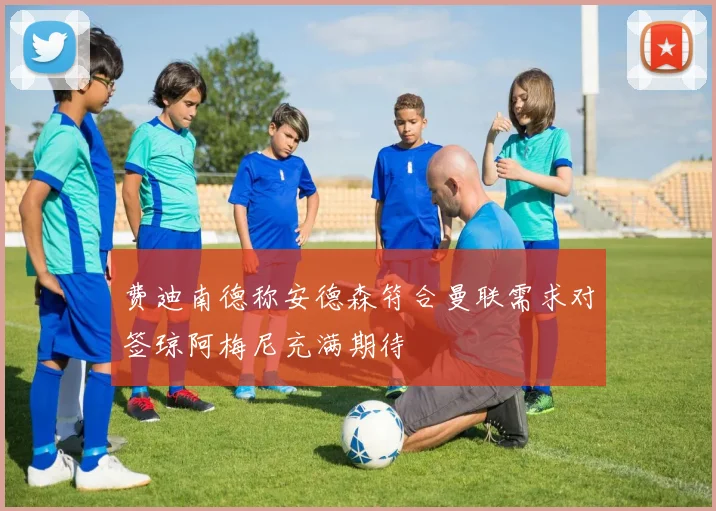 费迪南德称安德森符合曼联需求对签琼阿梅尼充满期待