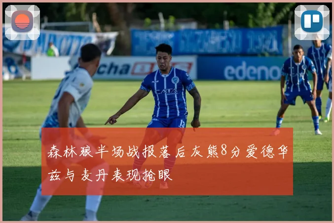 森林狼半场战报落后灰熊8分爱德华兹与麦丹表现抢眼